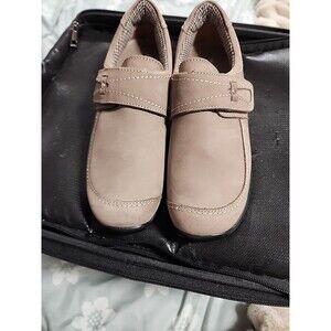 Drew Barefoot Freedom Antwerp Womens 7.5 N Taupe Nubuck Diabetic Comfort Shoes